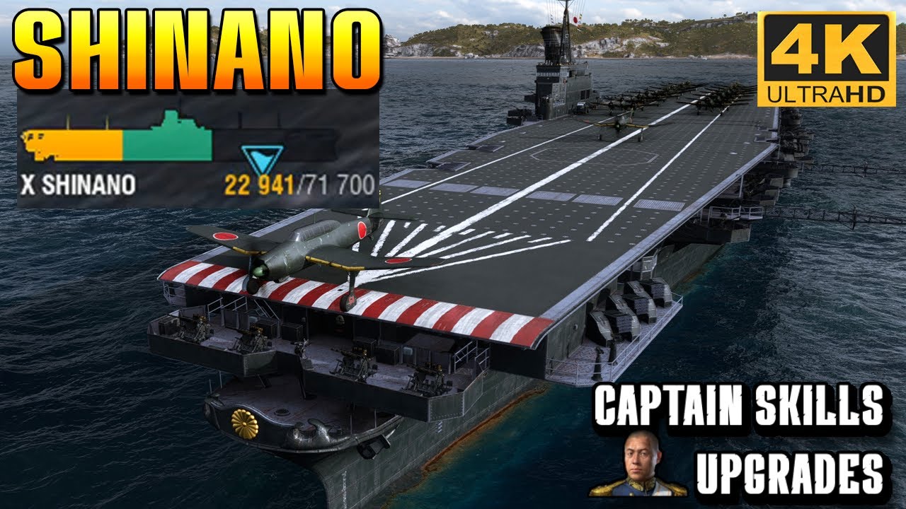 Shinano: Super heal with Yamamoto - World of Warships