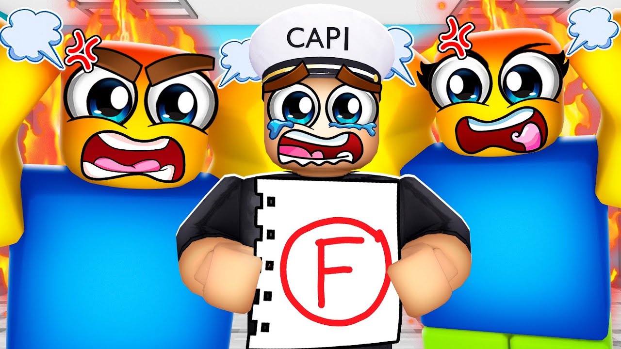 I FAILED MY MATH TEST IN ROBLOX