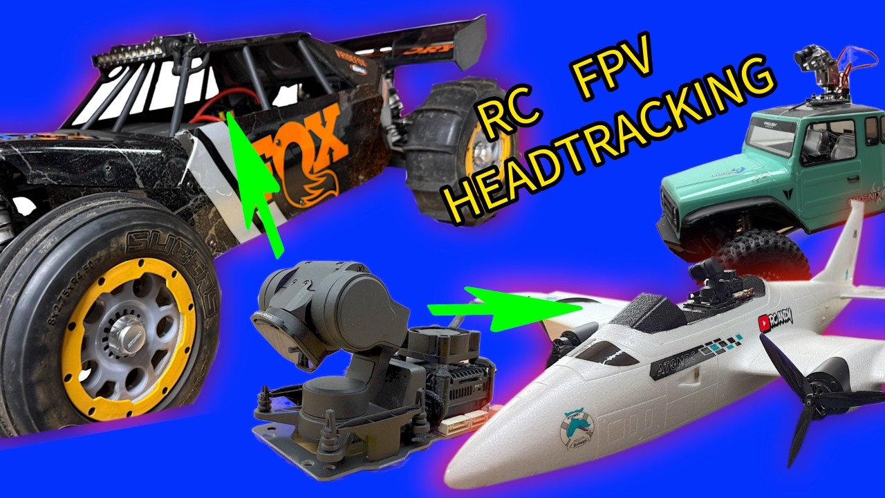 I Added FPV Head Tracking To My Rc Cars AND Planes!!