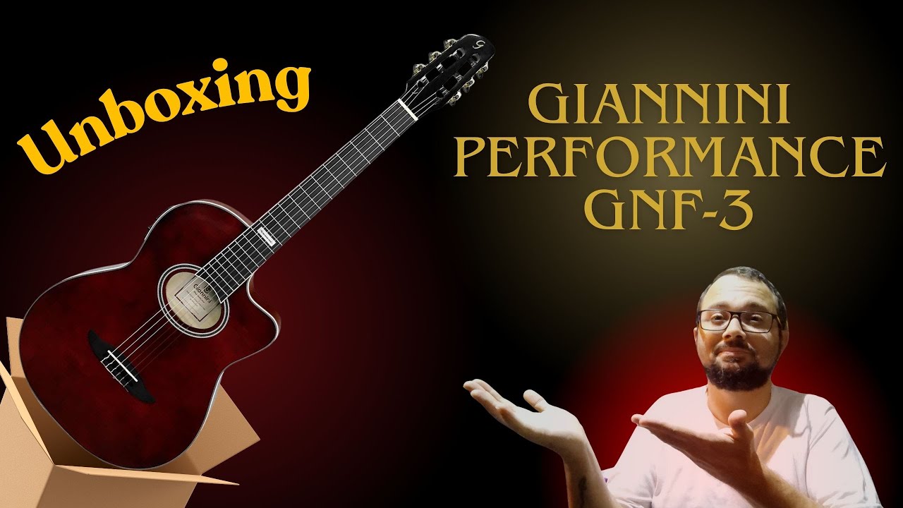 Unboxing Viol&atilde;o Giannini GNF3