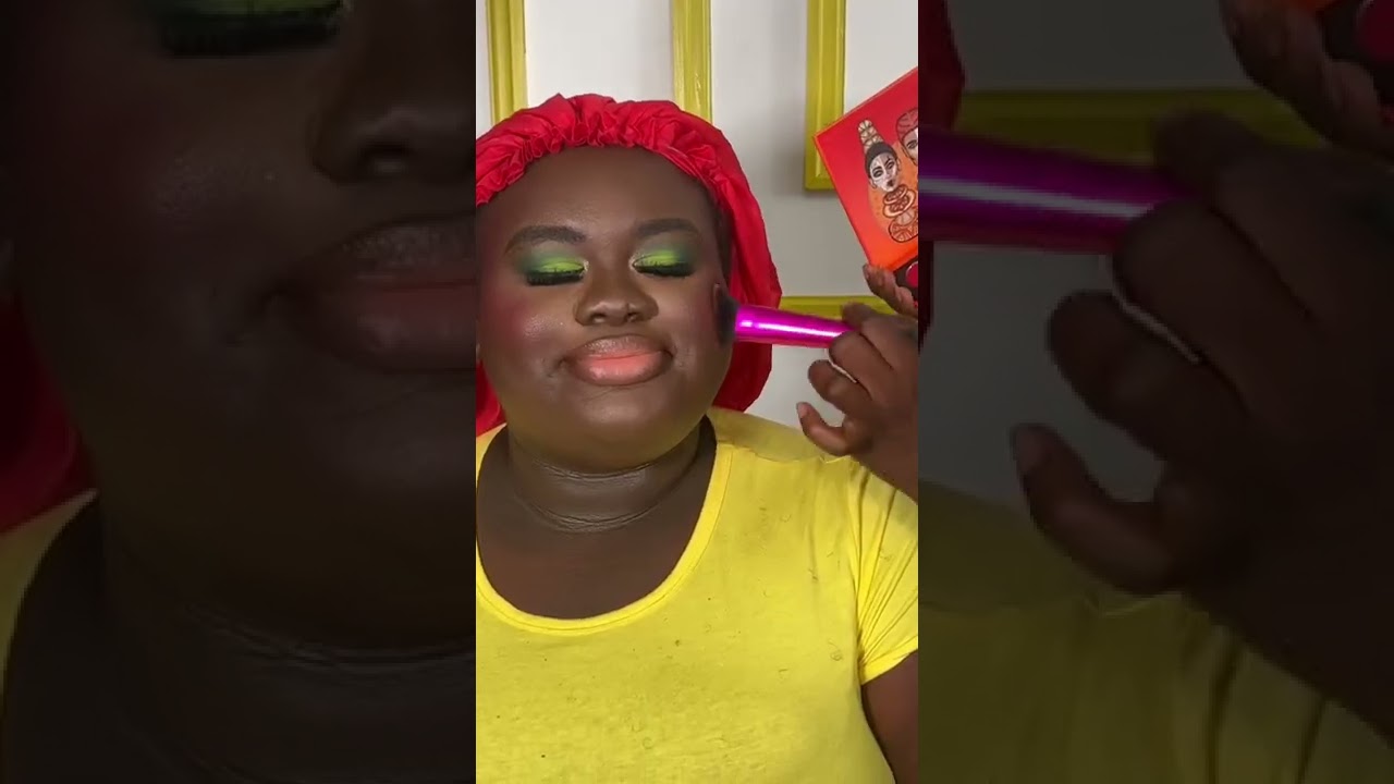 come with me to my shoot as a darkskin plus size model