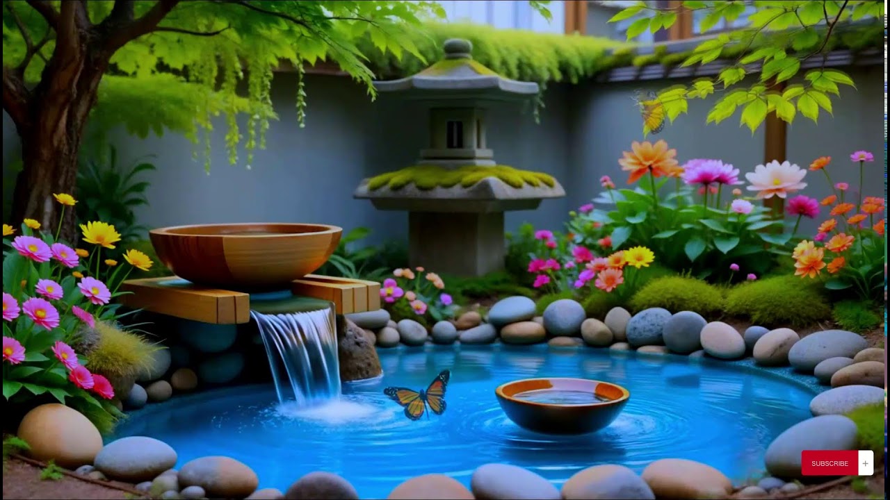Relaxing Piano Music + Water Sounds 🌿 Deep Healing & Pure Relaxation