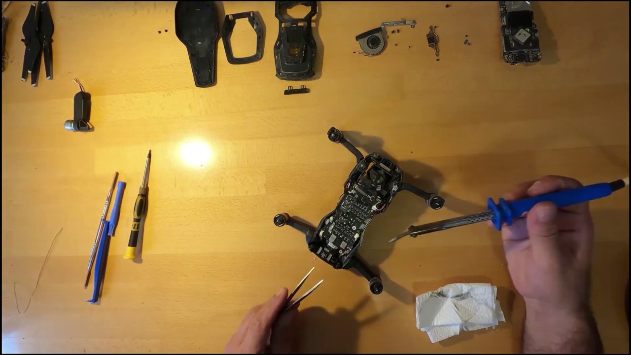 DJI mavic air back arm replacement