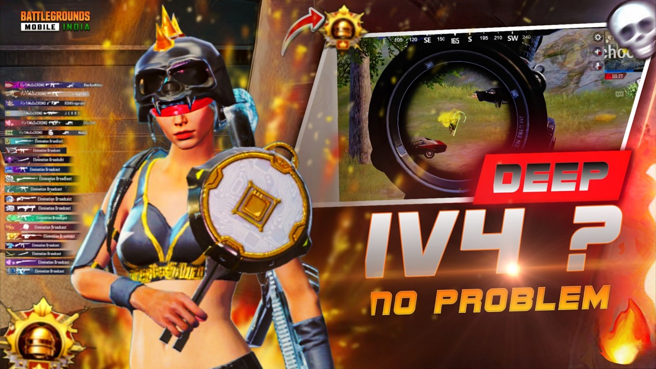 1v4? No Problem. Just Another Day in BGMI 🔱 | BGMI gameplay