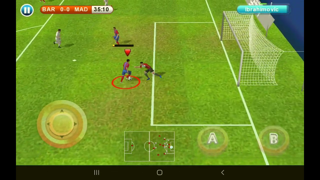 Real Football 2010 Gameplay Android