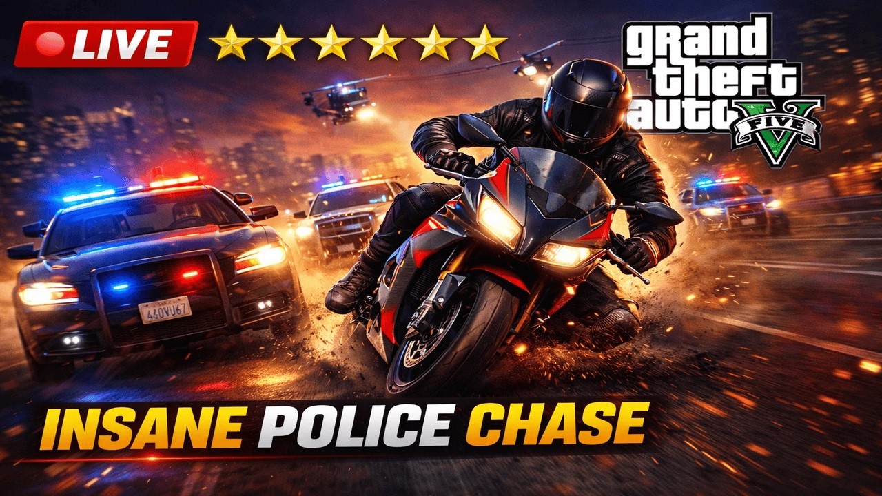 LIVE GTA V POLICE CHASE || NECHYT #gta #gaming #shorts #games #shortsfeed #gaming #live