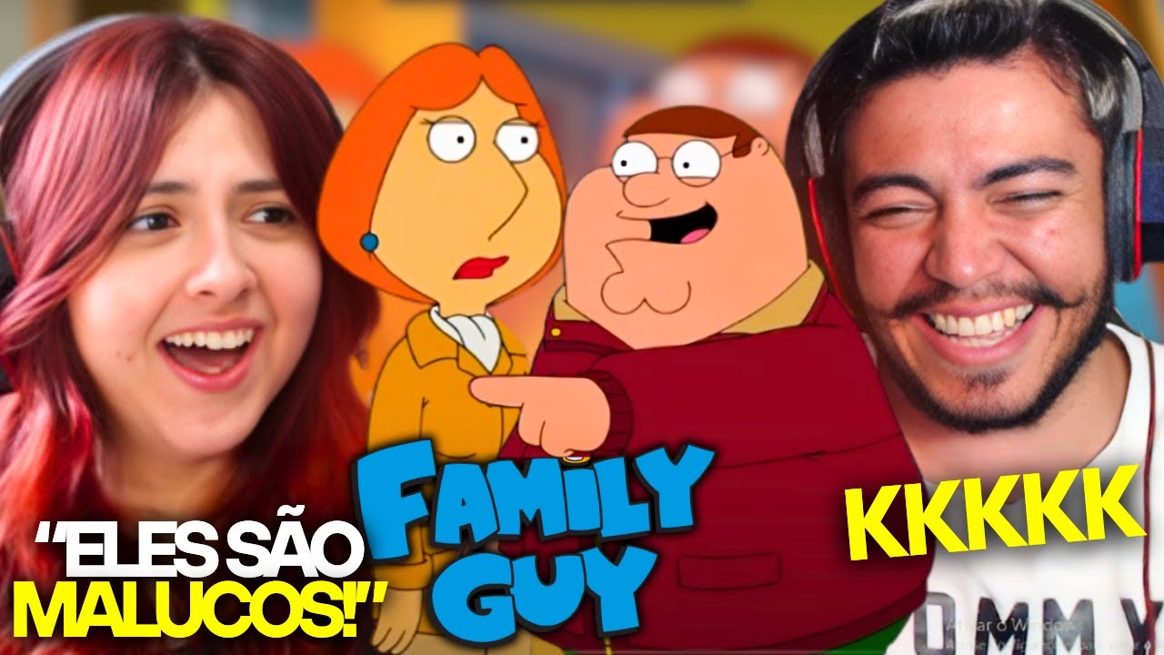 A MELHOR COMPILAÇÃO de FAMILY GUY na Internet!  | REACT