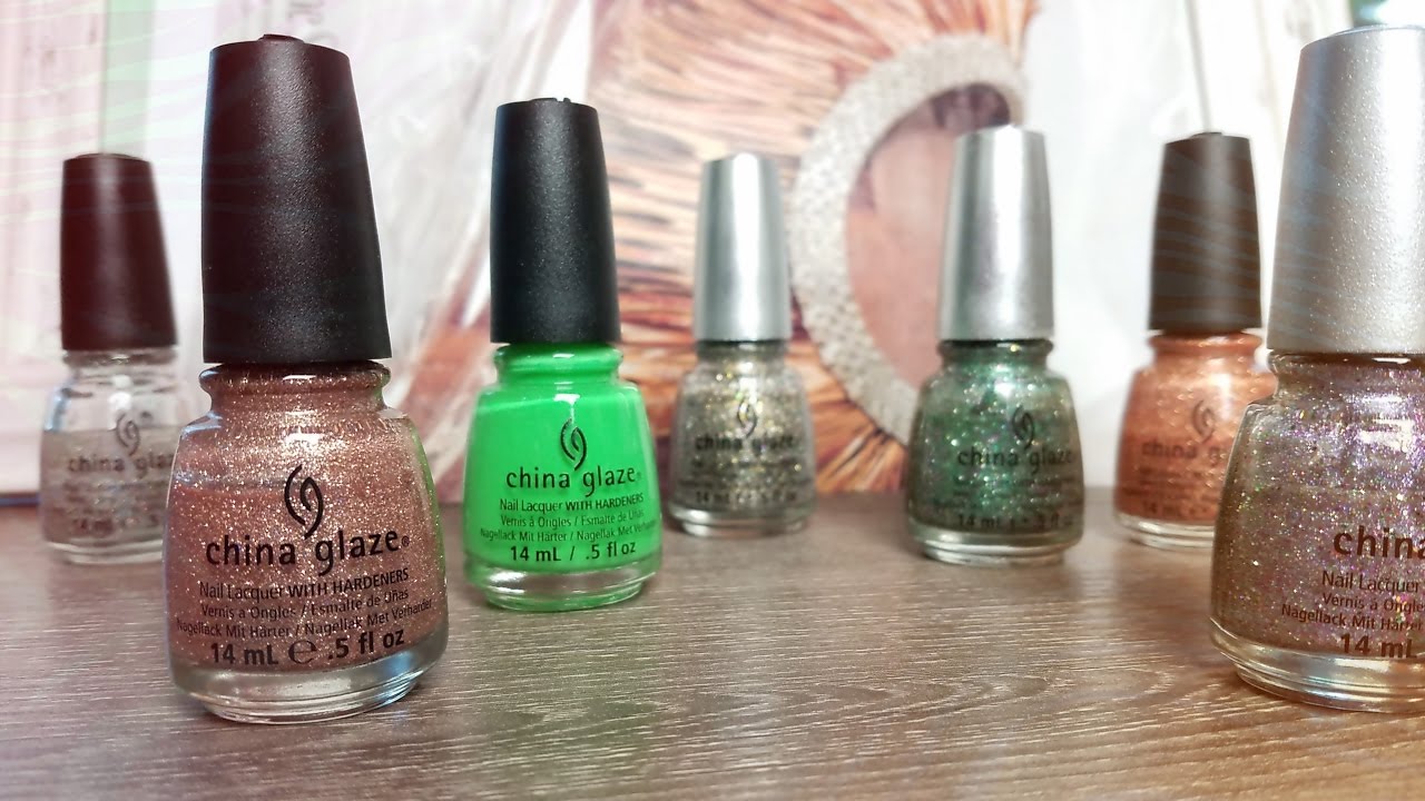Моя коллекция лаков: China Glaze, обзор и весенняя чистка
