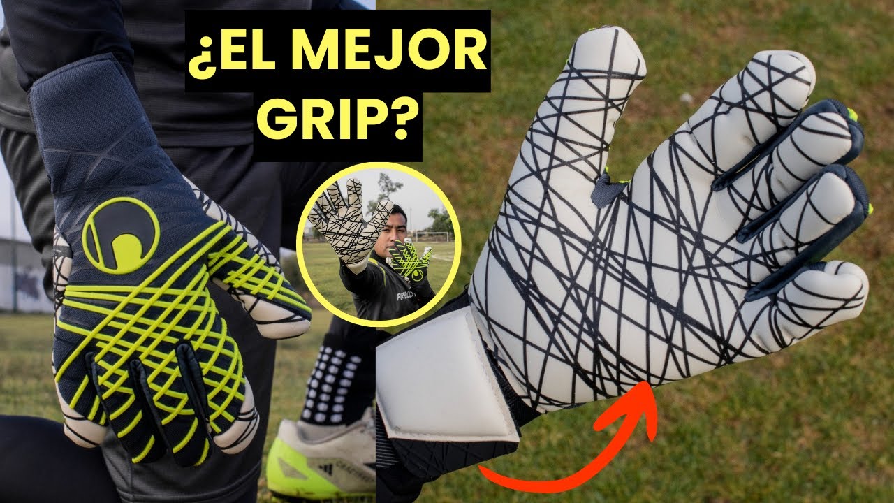 ¡MIRA EL GRIP DE ESTOS GUANTES! - UHLSPORT PREDICTION ULTRAGRIP HN