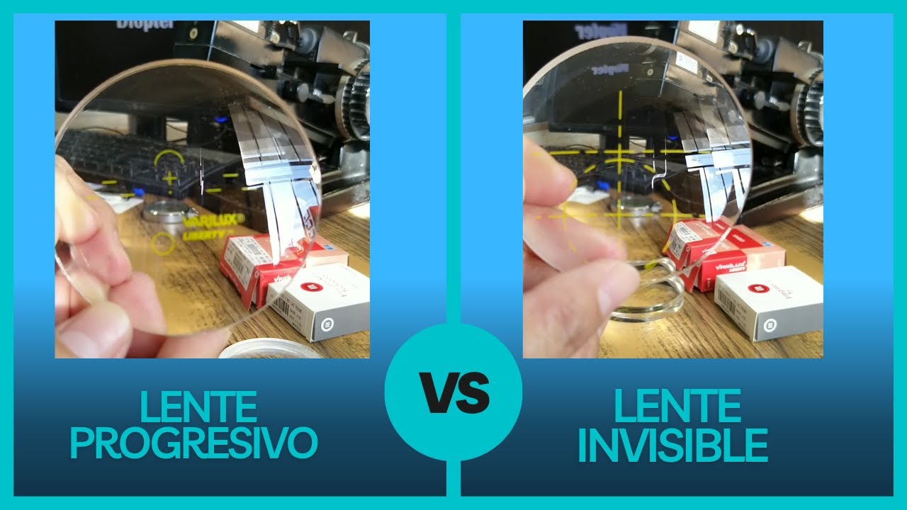 Lente Progresivo VS Lente Invisible