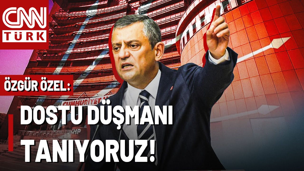 CHP'nin Tek Adayı Özgür Özel Seçimi Kazandı! Kimler Özgür Özel'in Dostu, Kimler Düşmanı?