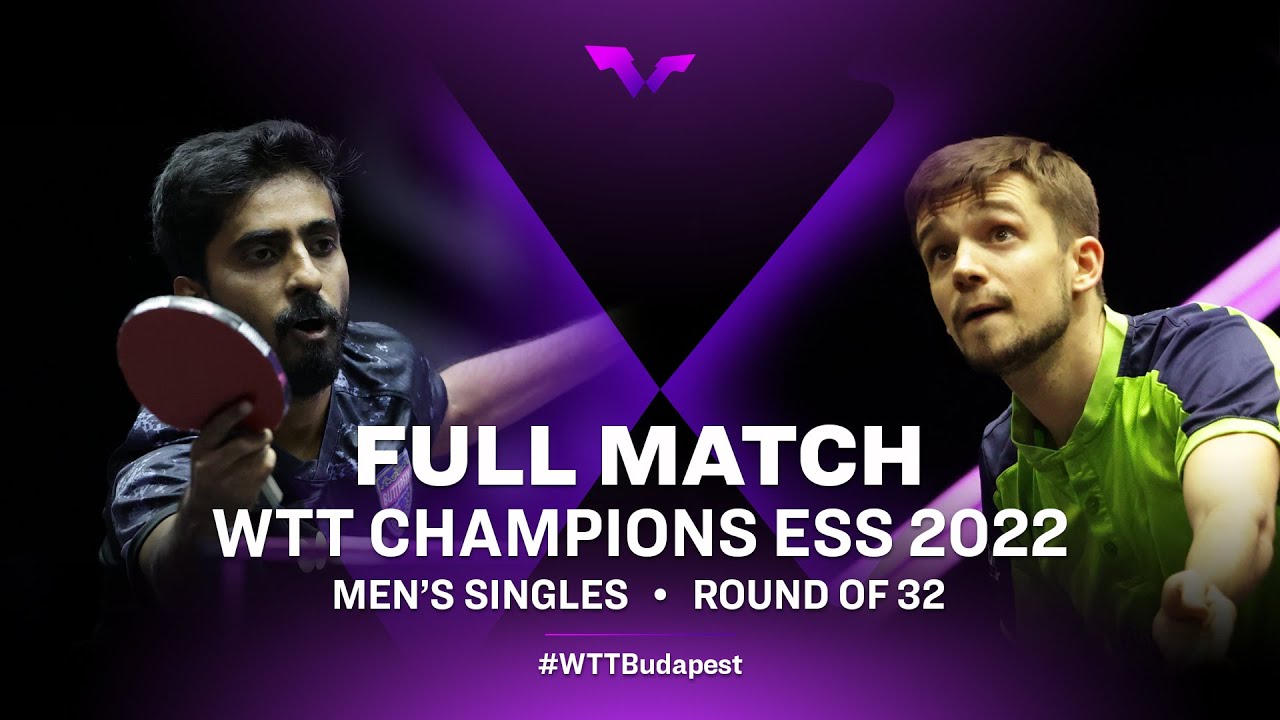 FULL MATCH | Sathiyan Gnanasekaran vs Kirill Gerassimenko | MS Rd 32 | WTT Champions ESS 2022