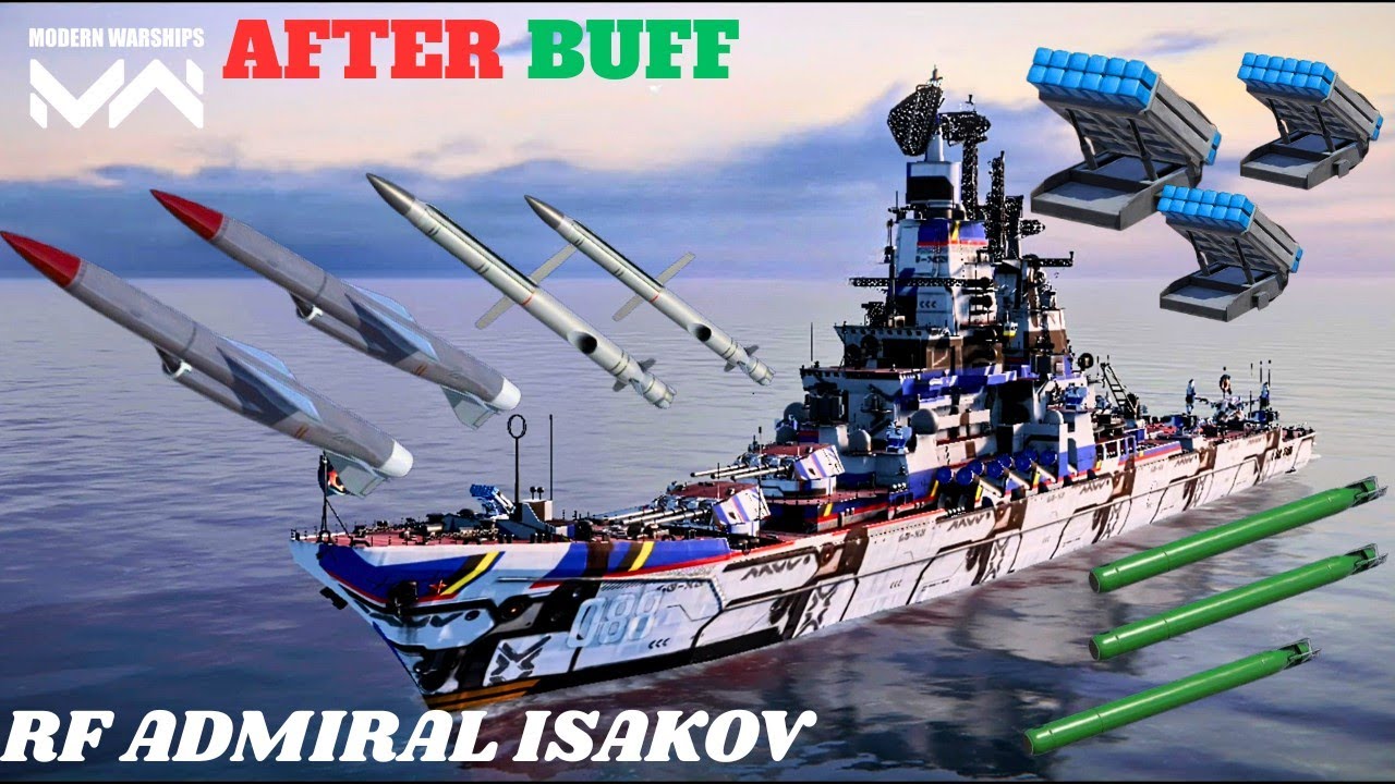 RF Admiral Isakov - AFTER BUFF Gameplay 🔥 Still worth it 😜 modern warships