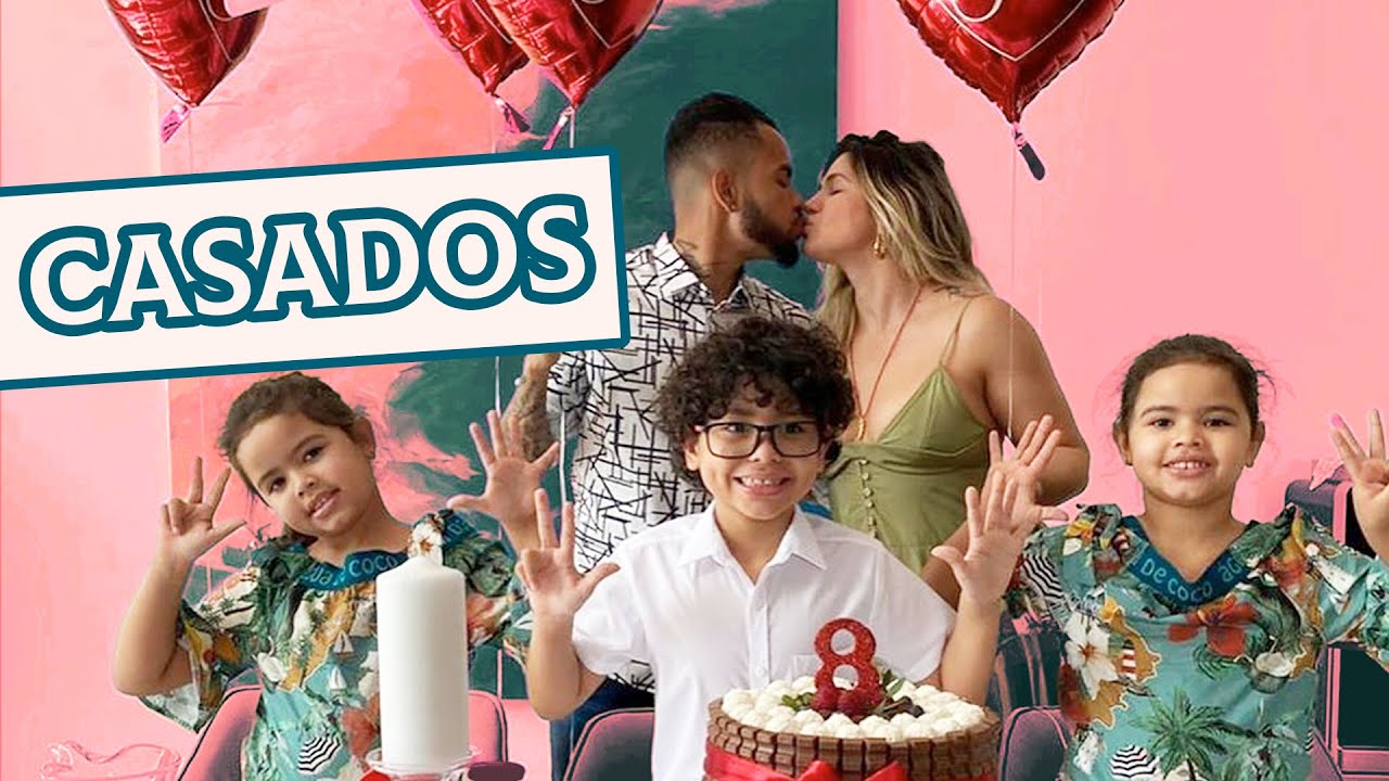 NOSSO ANIVERSÁRIO DE CASAMENTO (8 anos) 💕💐