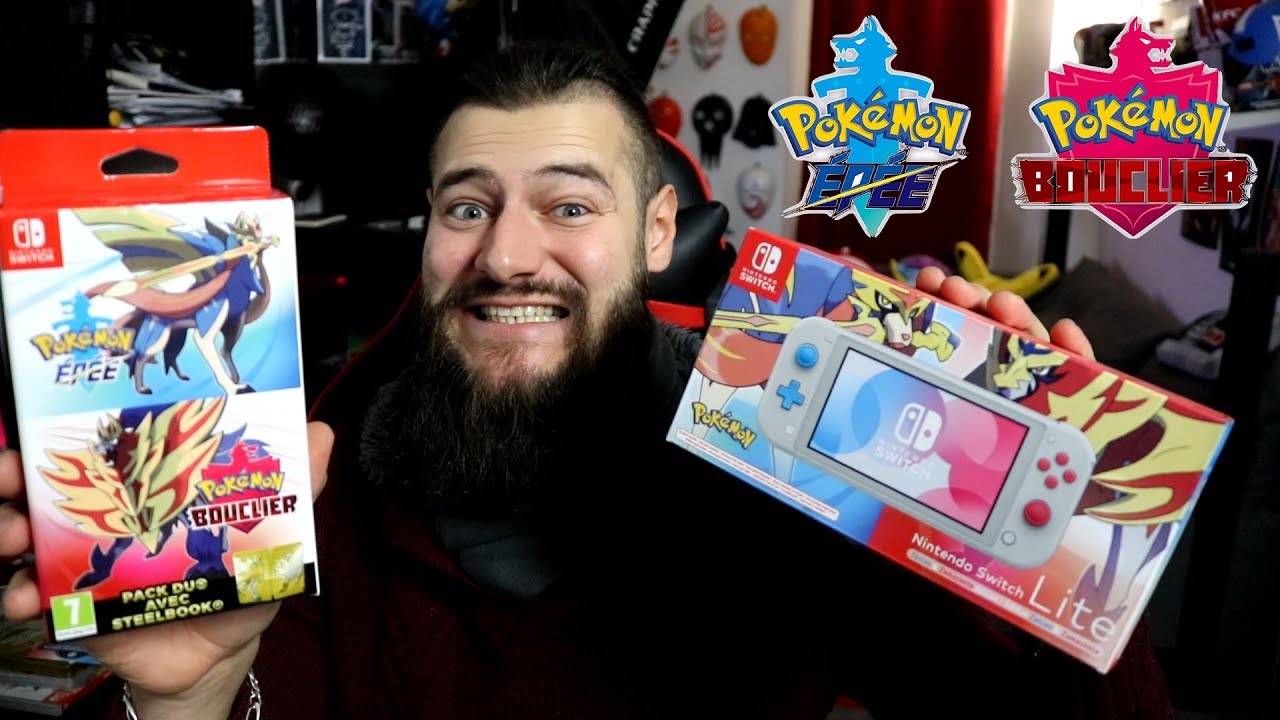 UNBOXING PACK DUO + SWITCH LITE POKÉMON ÉPÉE ET BOUCLIER