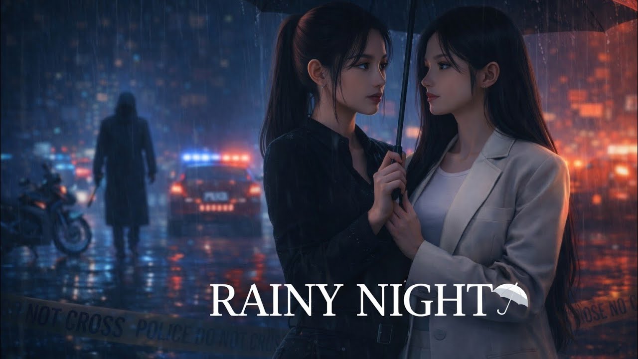 Rainy Night ☔🔪 part  9  like comment subscribe to my channel 😀 #lesbian love story #love story #GL 