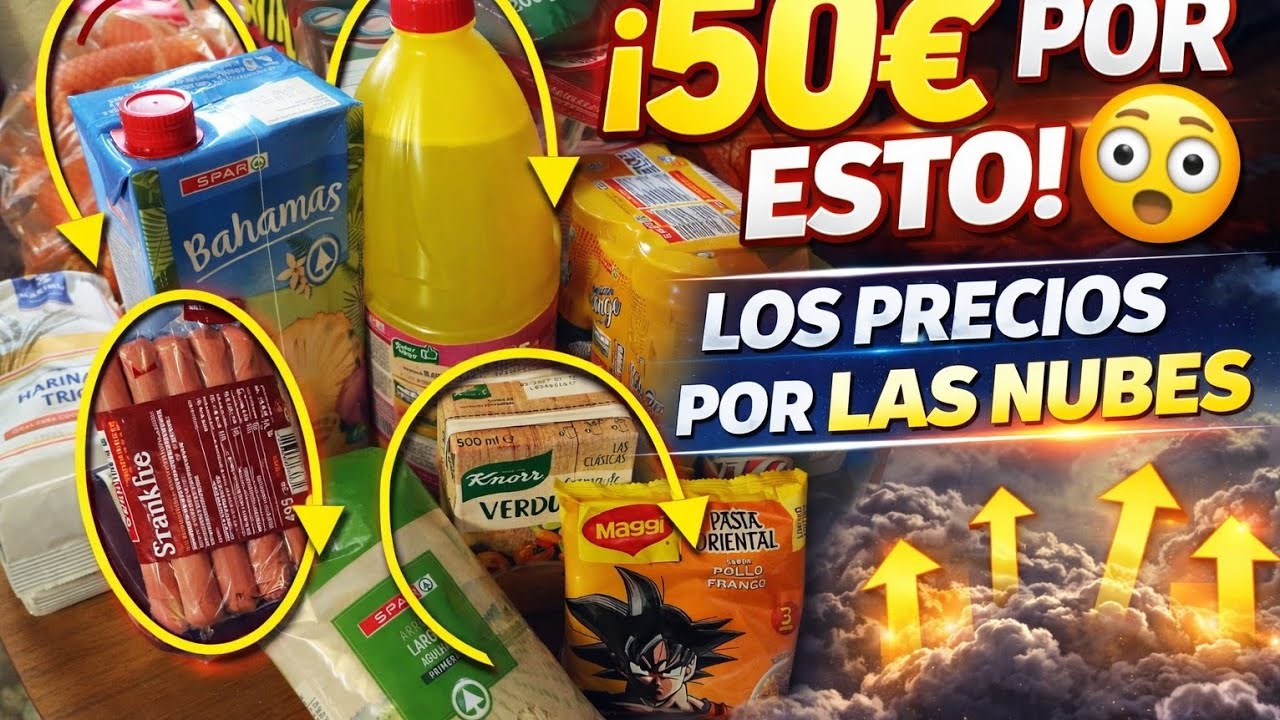 🛒 COMPRA SEMANAL 🛒PERO QUE ESTÁ PASANDO CON LOS PRECIOS??#compra #supermercado #precios 