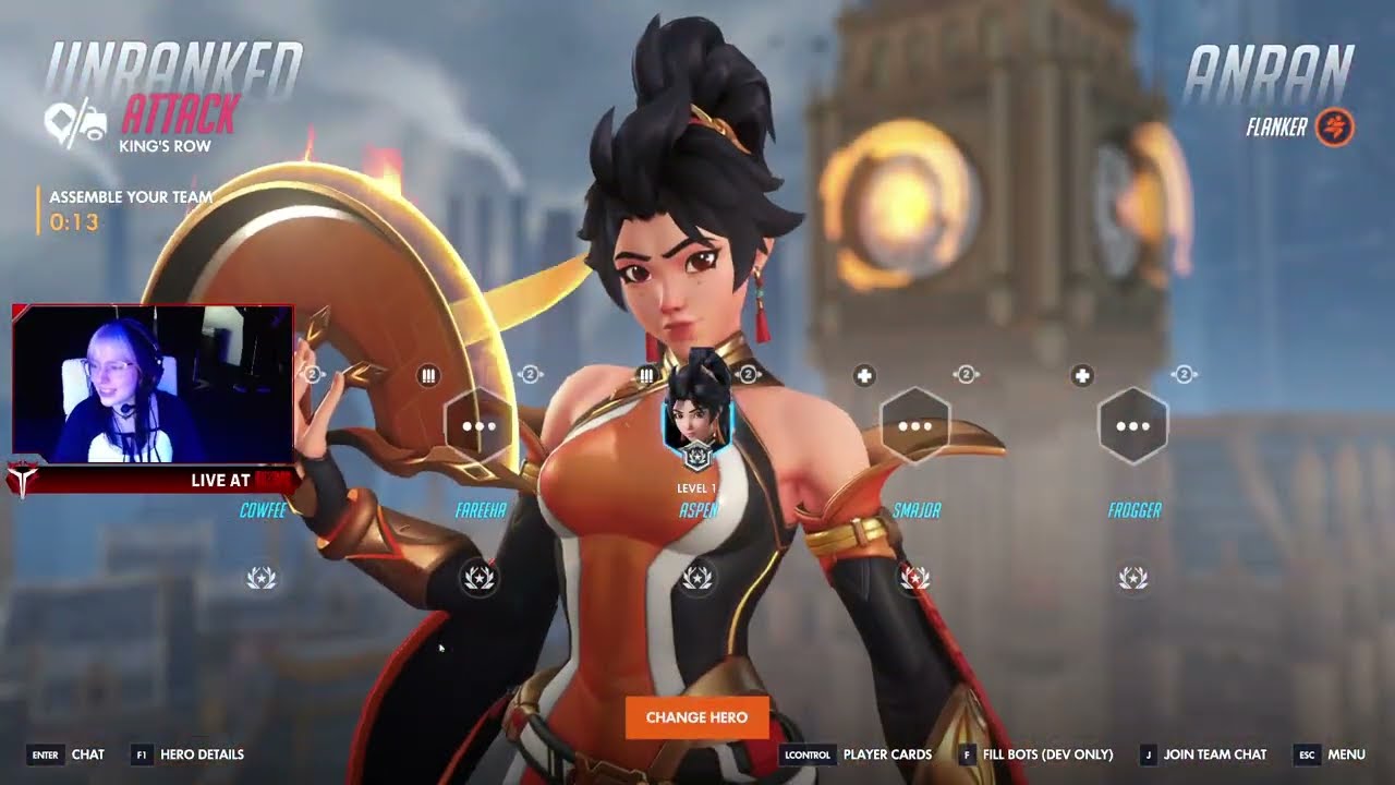 Overwatch 2: Аспен — керри с новым DPS Анраном.