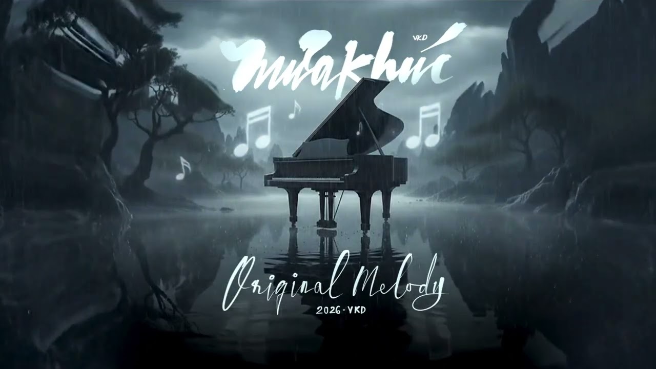 MƯA KHÚC [ VKD ] - ORIGINAL MELODY - Mưa mang điệu nhớ, vần thơ thêm vụn vỡ...