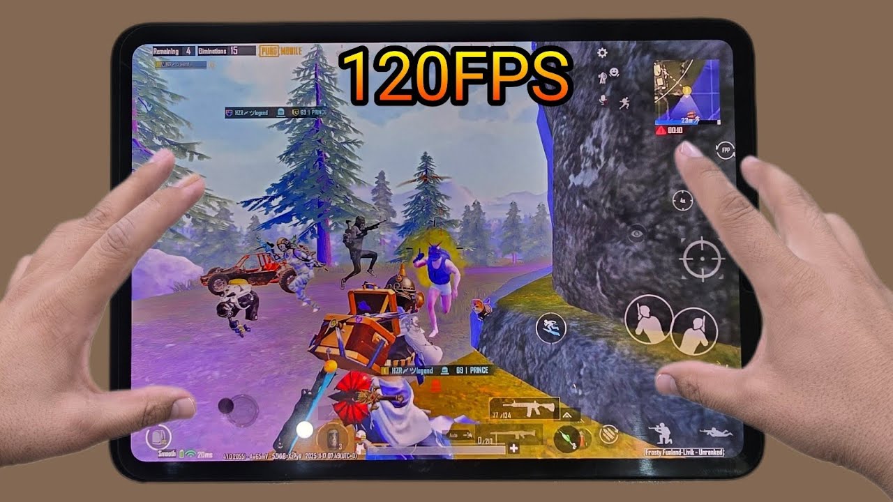 IPAD PRO M4 🔥 PUBG HANDCAM 🤩 SUPER SMOOTH+ULTRA EXTREME /4 FINGER CLAW/ GYRO/ BEST SENSITIVITY  