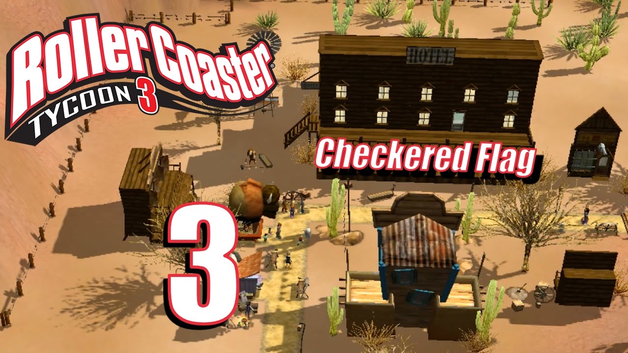 RollerCoaster Tycoon 3: Checkered Flag (Complete)