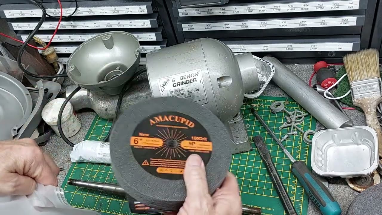 BENCH GRINDER REBUILD AND OTHER WORKSHOP IMPROVEMENTS IN THE LATEST TWEEDY'S SHORT