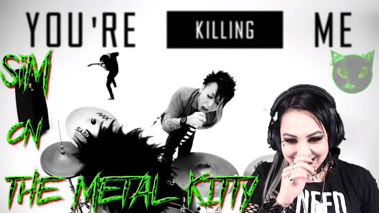 SiM - KILLING ME - THE METAL KITTY REACTION VIDEO
