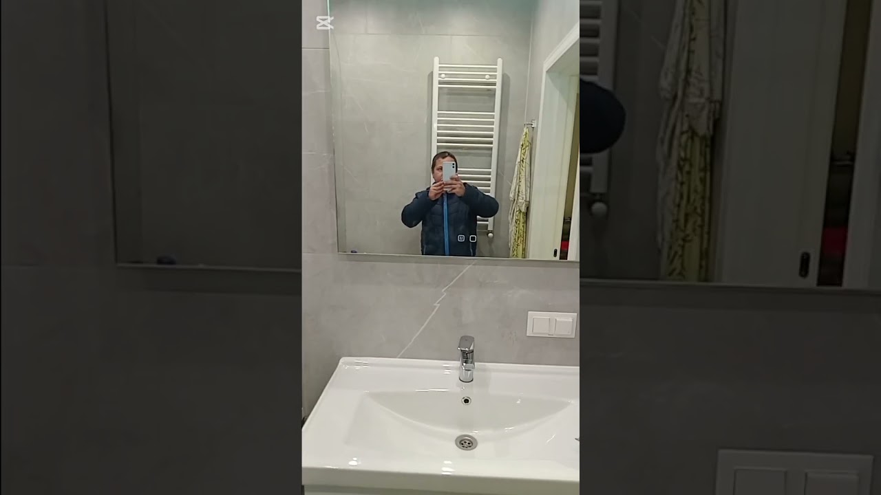 Servicii de instalare Chișinău, s-a instalat oglindă de perete #instalare #instalator #montare