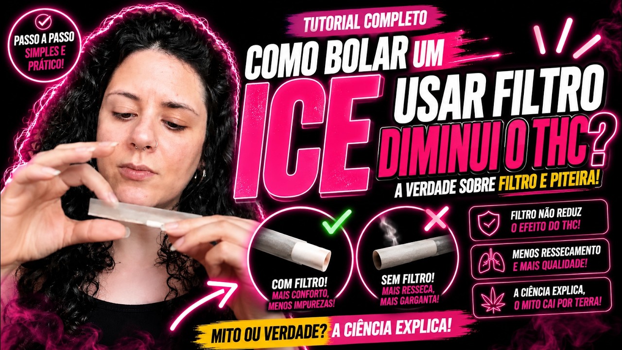 COMO BOLAR ICE COM FILTRO E PITEIRA