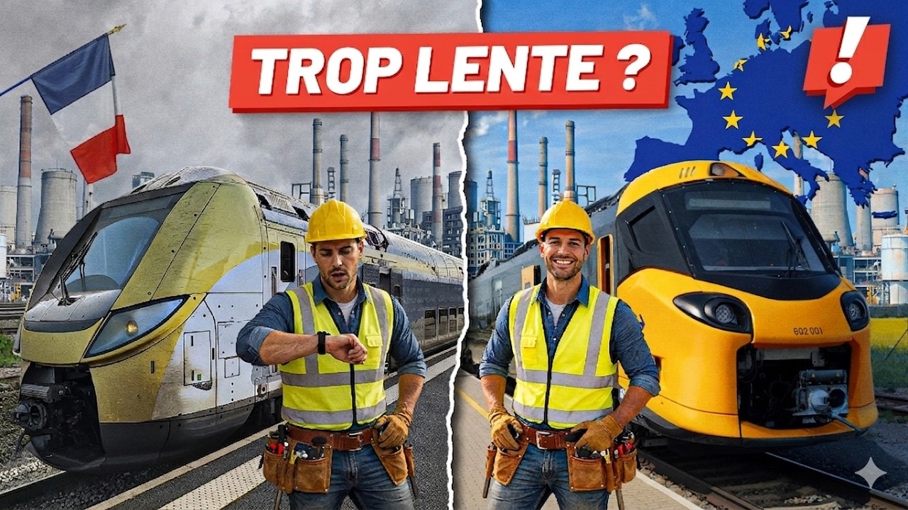 8 à 10 ans pour commander un train : pourquoi la France décroche face à l'Europe