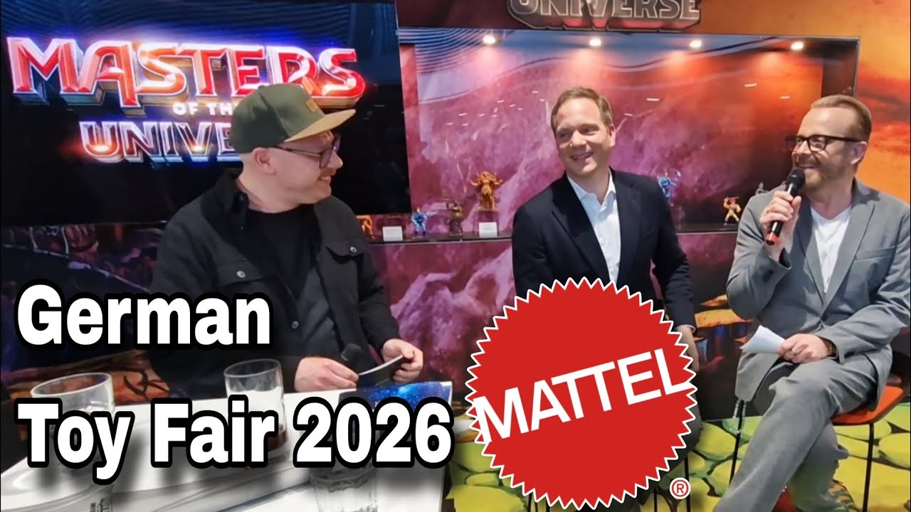 Masters of the Universe Mattel Panel Toy Fair 2026 in Nürnberg 