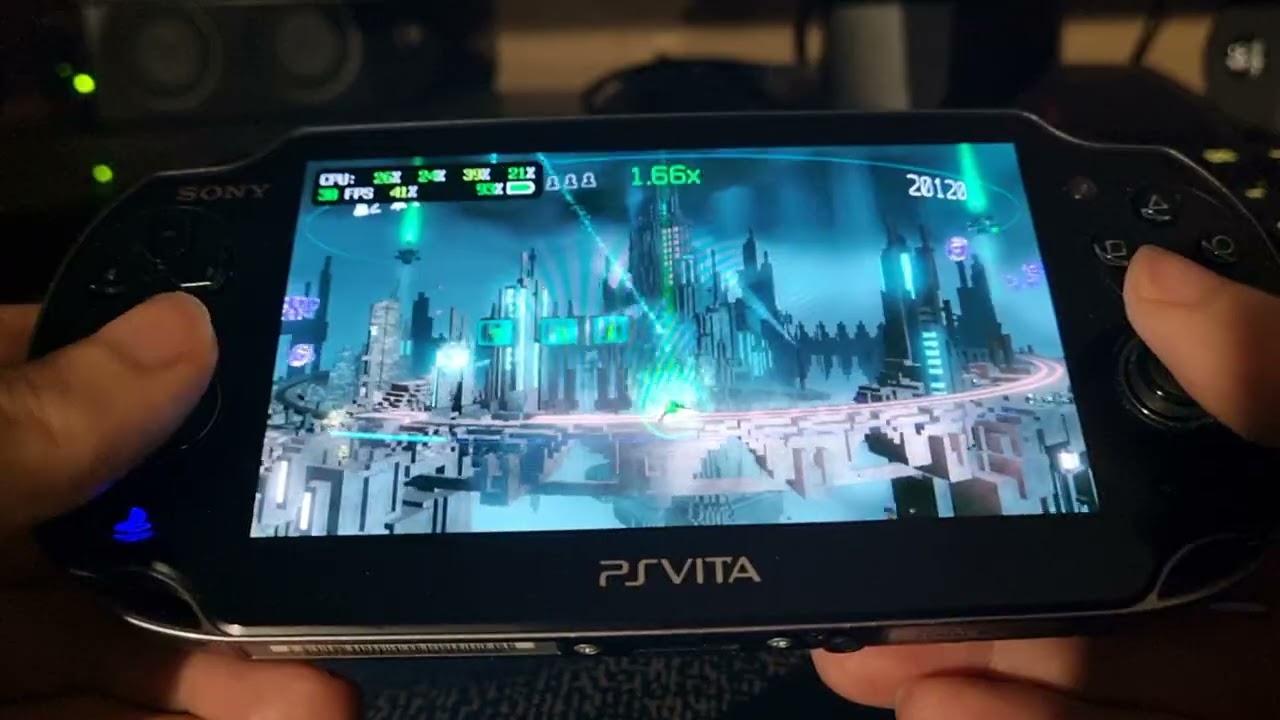 Resogun on Ps Vita 🔥🔥🔥