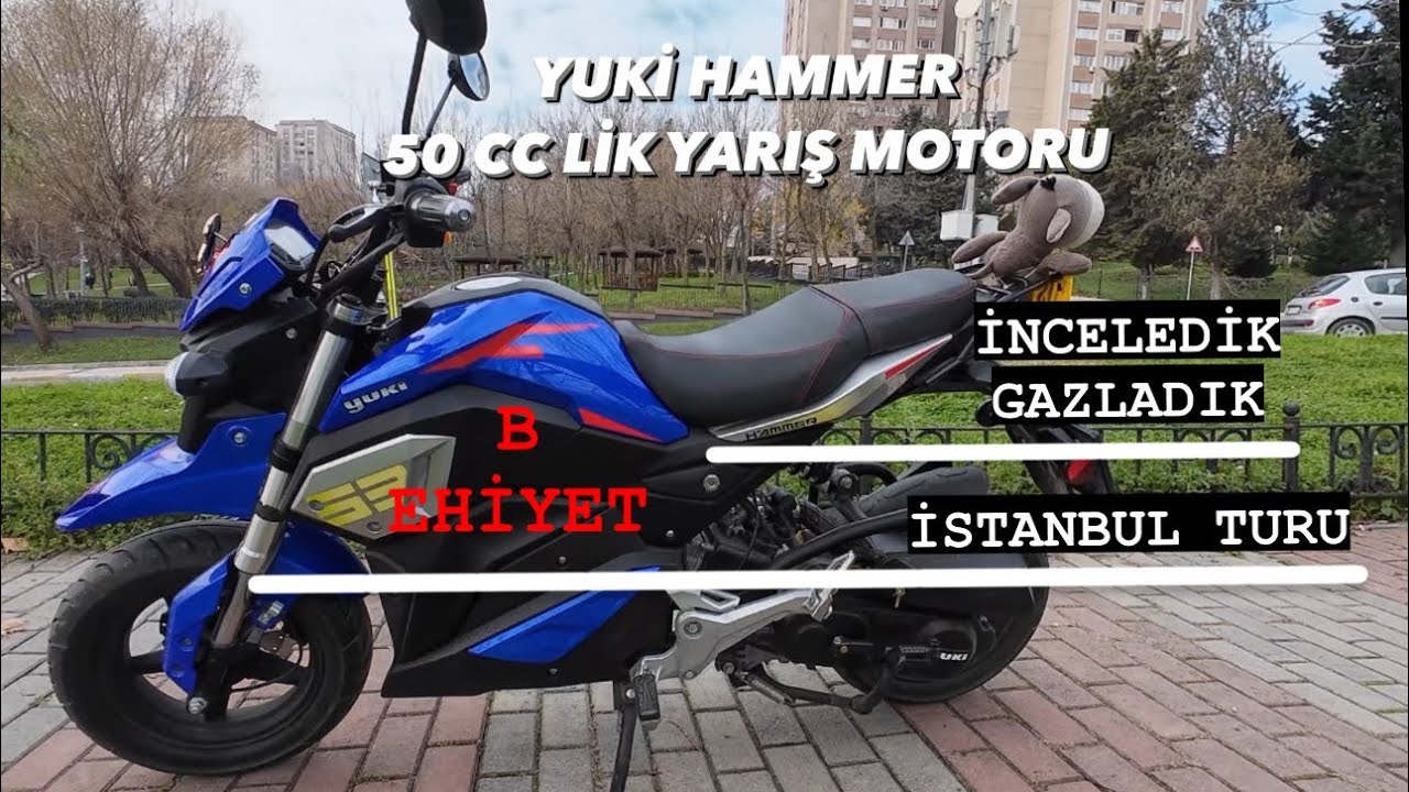 YUKİ HAMMER 50 CC İNCELEME | GAZLAMA |TURLAMA | ŞAŞIRTAN KÜÇÜK CANAVAR MOTORUM SATIŞTA