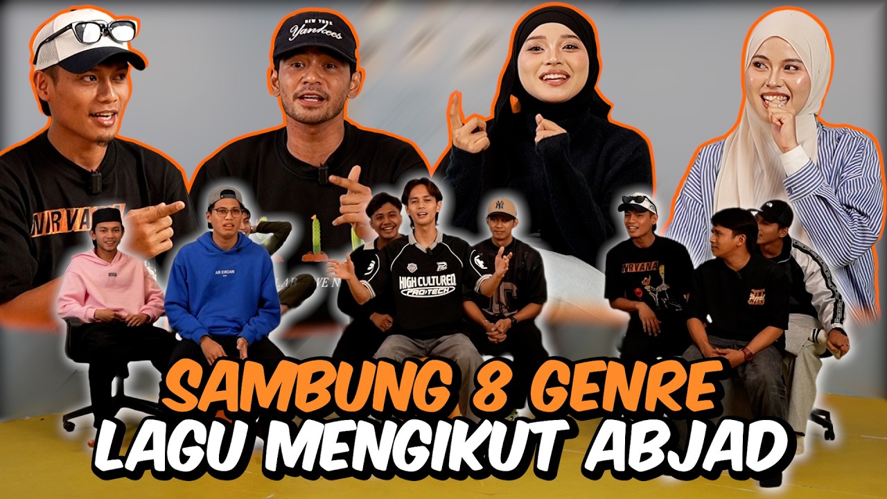BATTLE 3 GENERASI AI TEAM !!! NYANYIAN 8 GENRE MENGIKUT ABJAD…