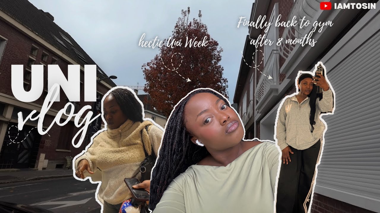 VLOG| A Realistic Week Of My Life In Uni  The Week I Questioned Everything + Uni project 
