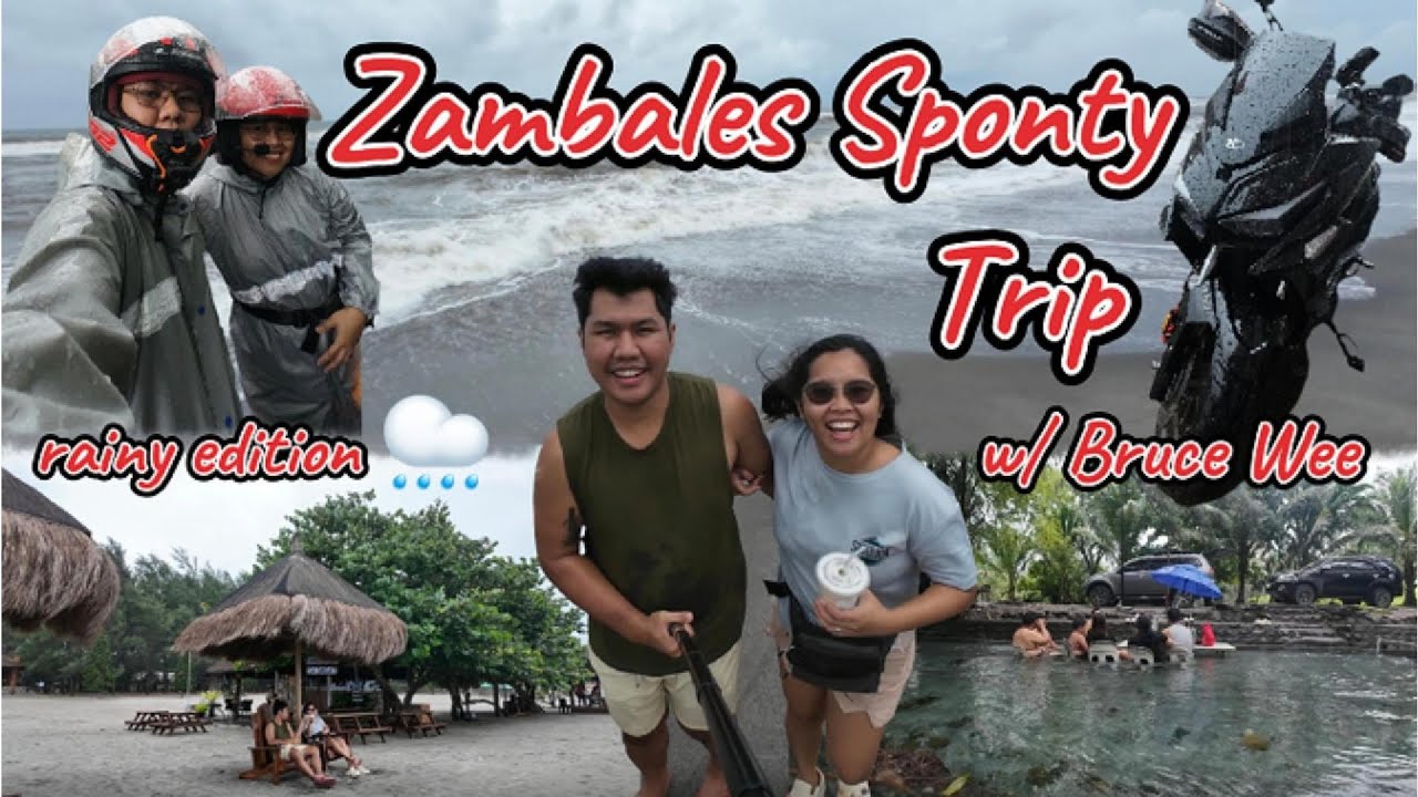 2D1N Biglaang Zambales Ride Kasama si Bruce Wee | KYMCO DINK S 150