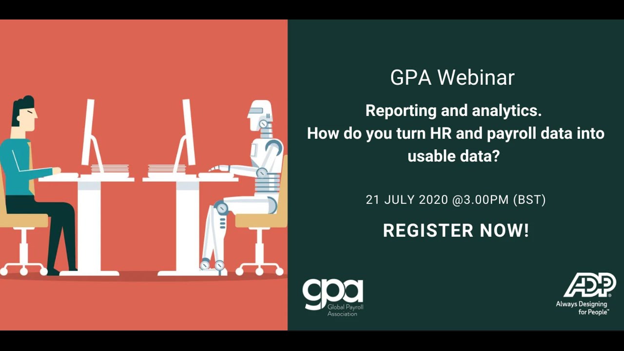 Reporting and analytics  How do you turn HR and payroll data into usable data