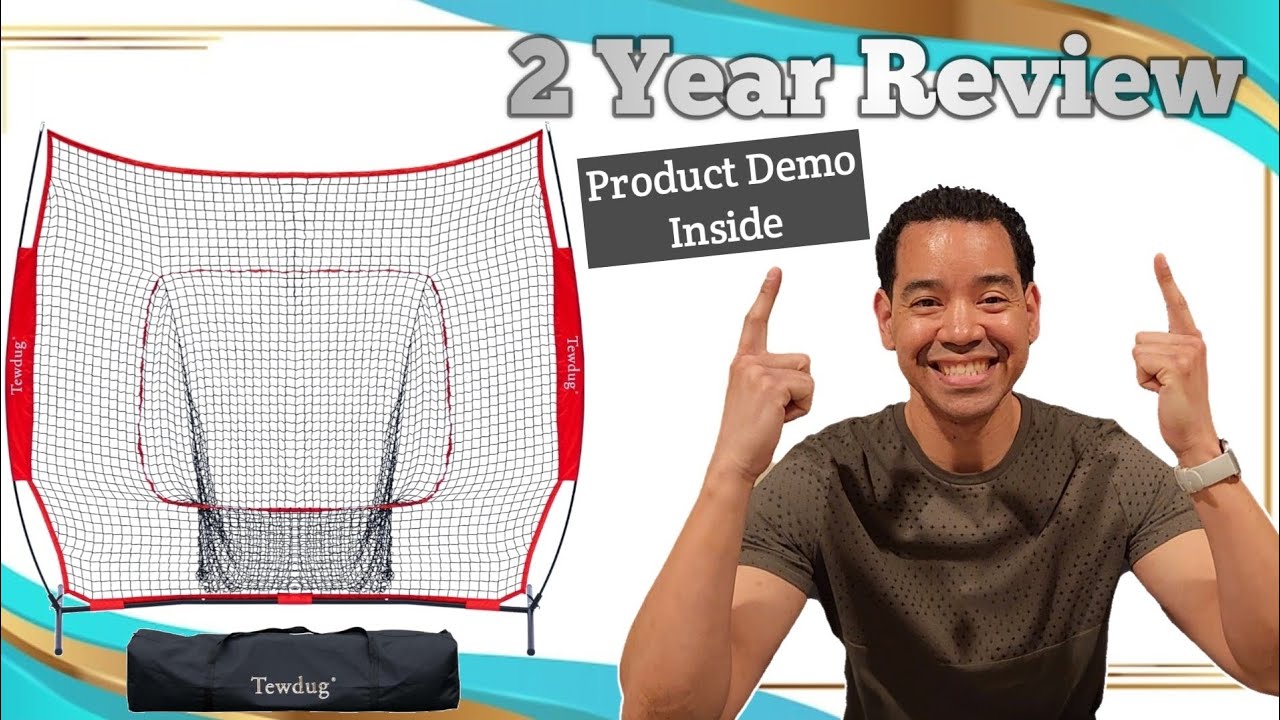1-Year Review: Portable Baseball Net for Hitting & Throwing + Carrying Bag (Product Link Below)