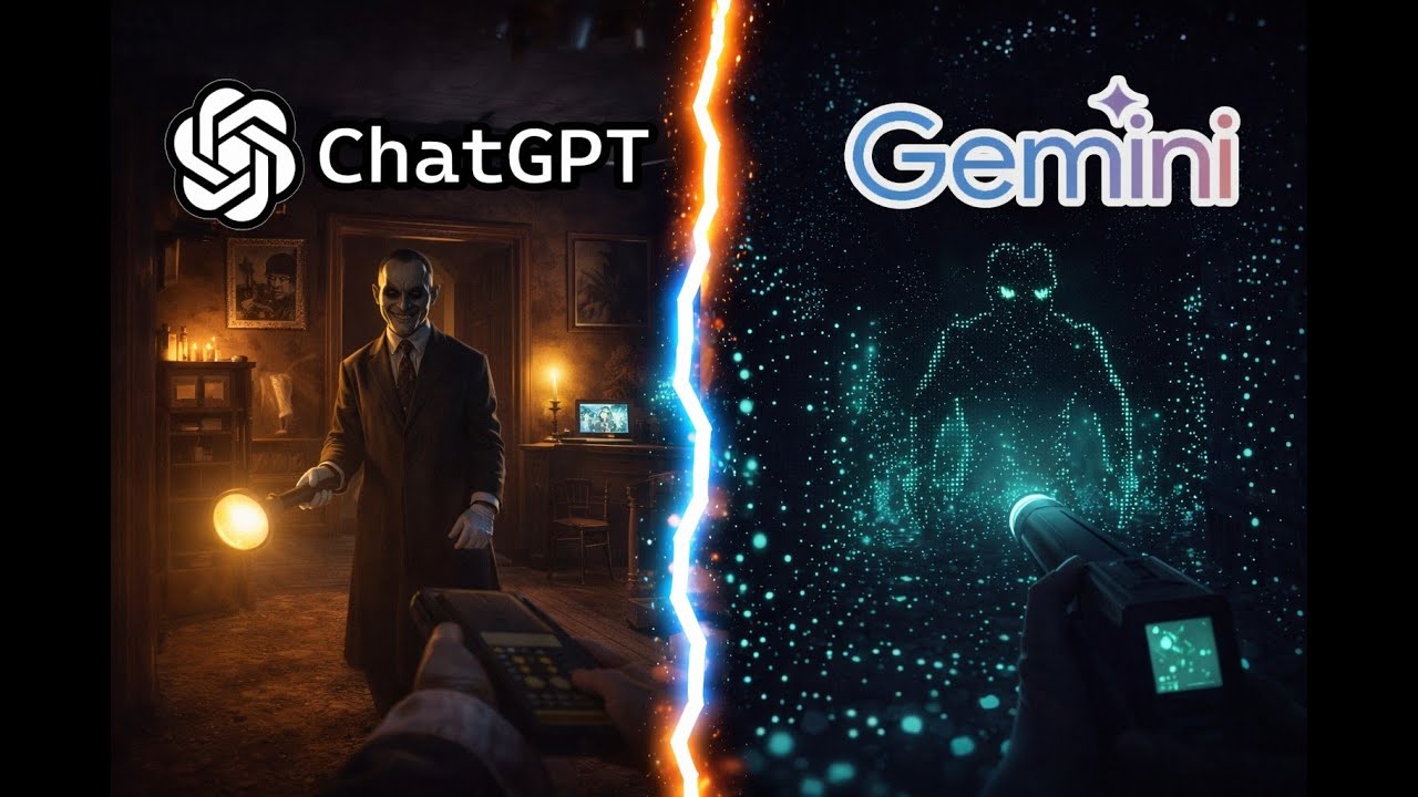 ChatGPT vs Gemini: quem cria o jogo de terror mais assustador?
