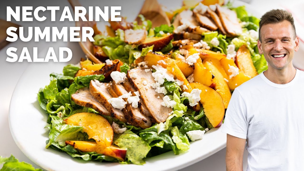 Spiced Pork & Nectarine Summer Salad