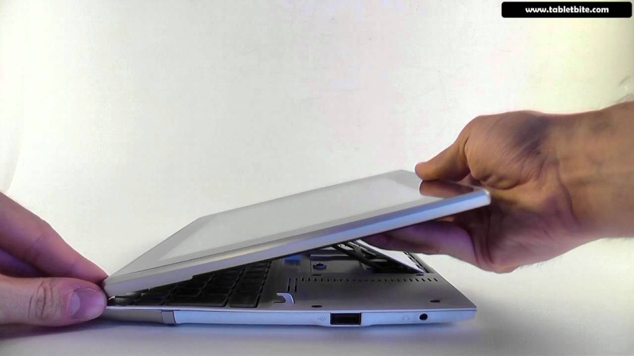Asus EEE Pad Slider SL101- just a quick look at the exterior