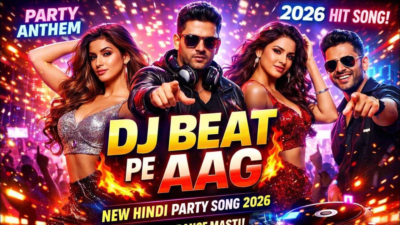 DJ Beat Pe Aag 🔥 | New Hindi Party Song 2026 | Dance Floor Party Anthem | Hindi DJ Song