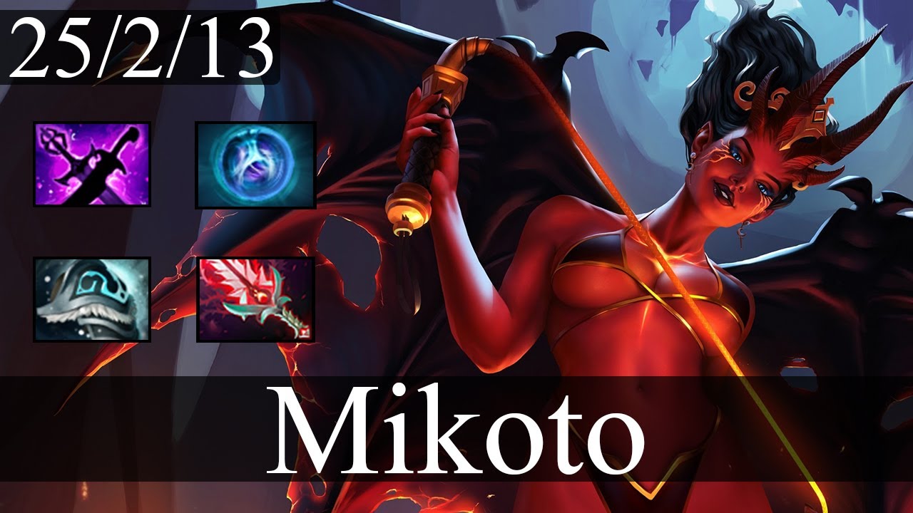 TLN.Mikoto - Queen of Pain | Midlaner Gameplay Dota 2 Patch 7.30e