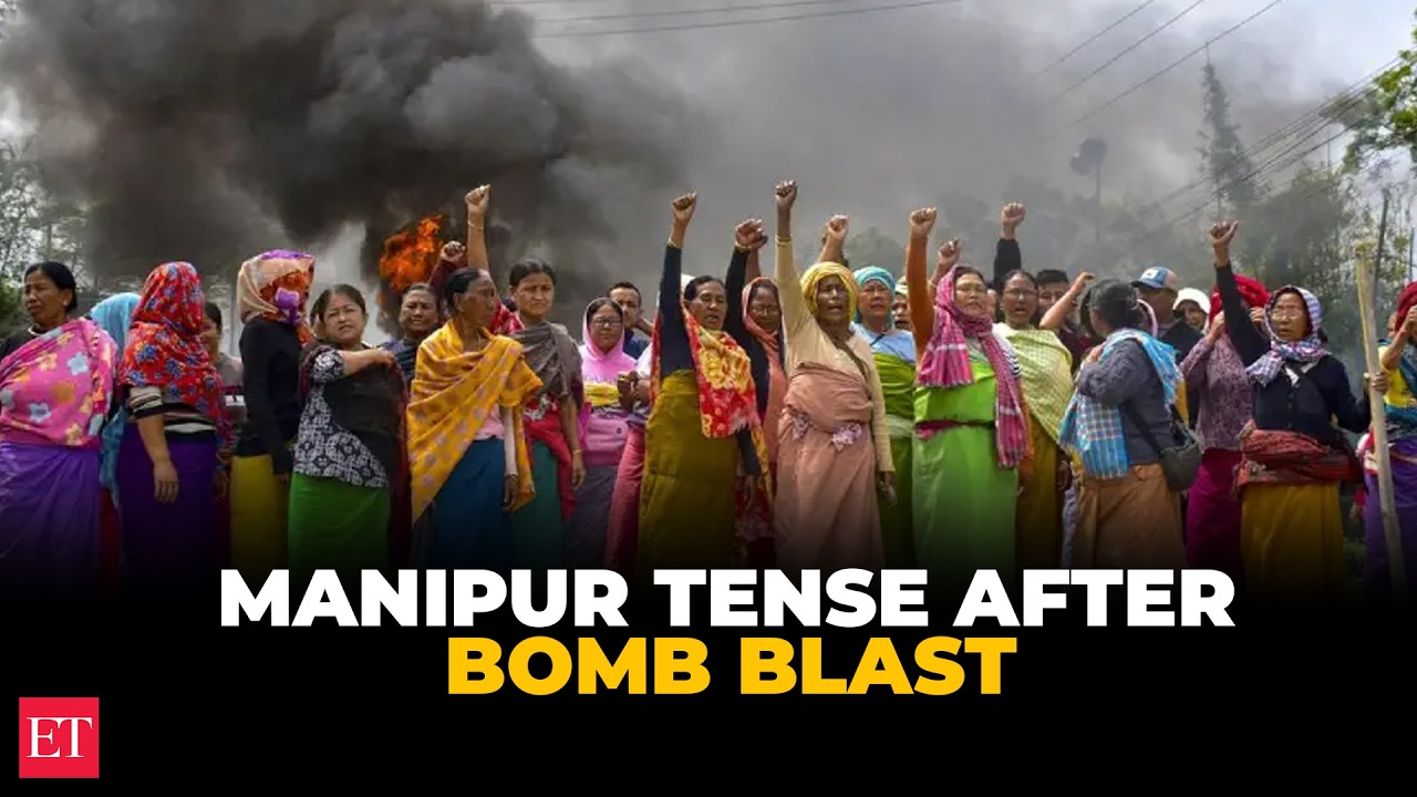 Manipur: Protestors defy curfew after bomb attack on April 7, protest leaders meet CM Khemchand