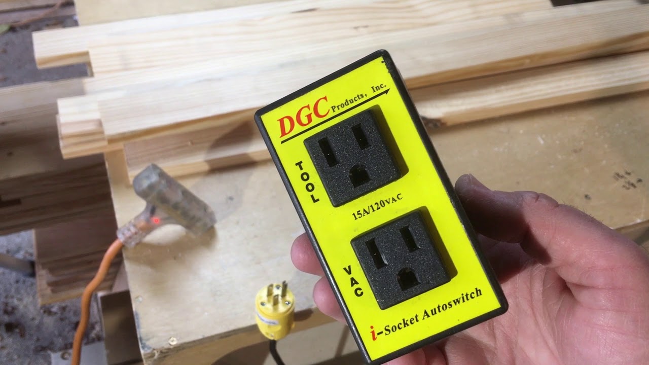Shop Vac Auto Switch - Lean Shop Improvement