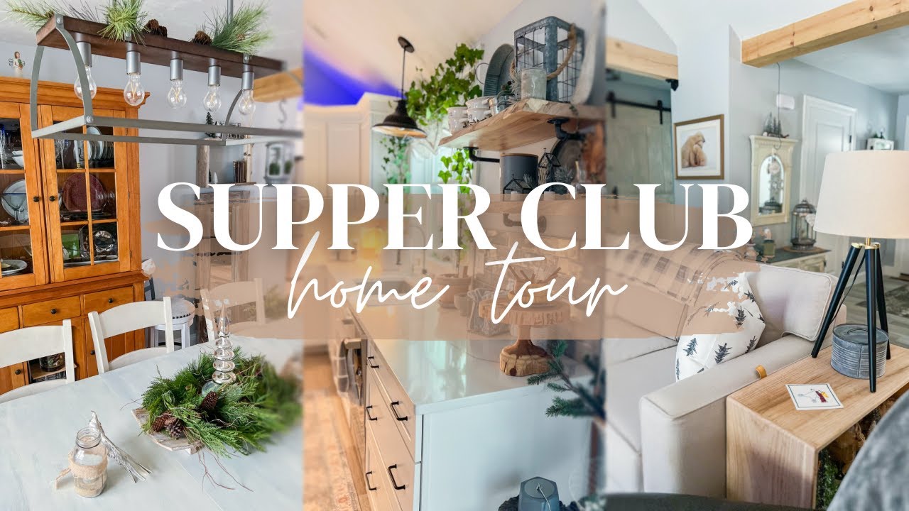 GIRL'S NIGHT IN // SUPPER CLUB AND HOME TOUR // FARMHOUSE HOME TOUR // CHARLOTTE GROVE FARMHOUSE