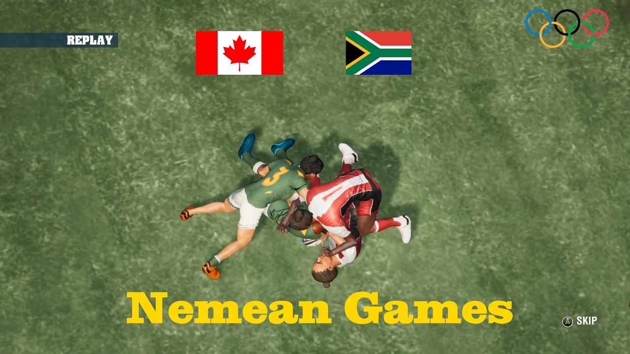 Canada 🇨🇦 vs South Africa 🇿🇦 Place 9 Match 🏉 Rugby 7s Women 🏉 Nemean Games