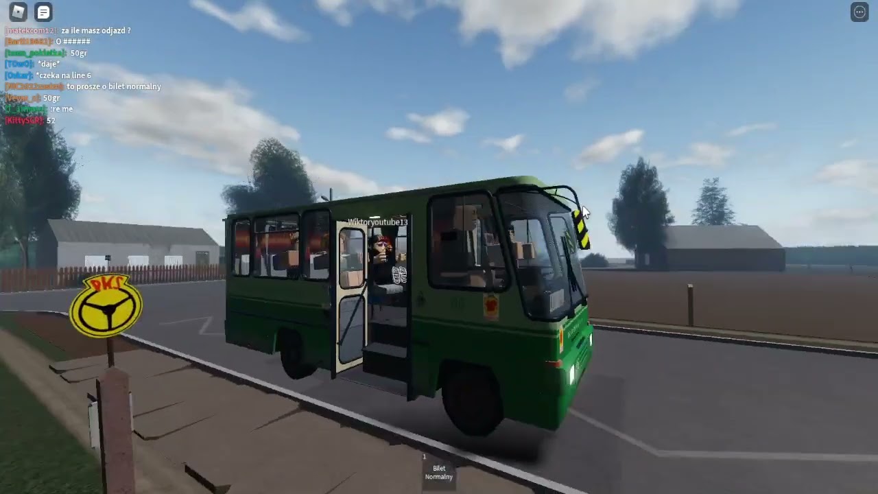 ROBLOX: Przejazd Autosanem H6 | Linia 4 | MZK Rednica