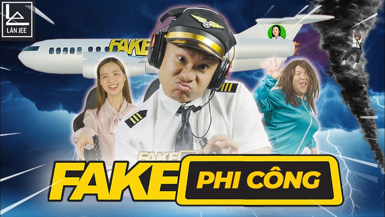 FAKE PILOT | FAKE PLANE || LAN JEE OFFICIAL