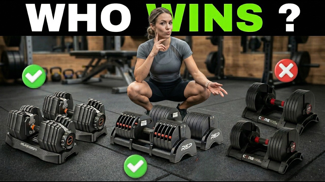 ✅7 Best Adjustable Dumbbells for Home Gym [2026] 💪 Budget to Premium on Amazon